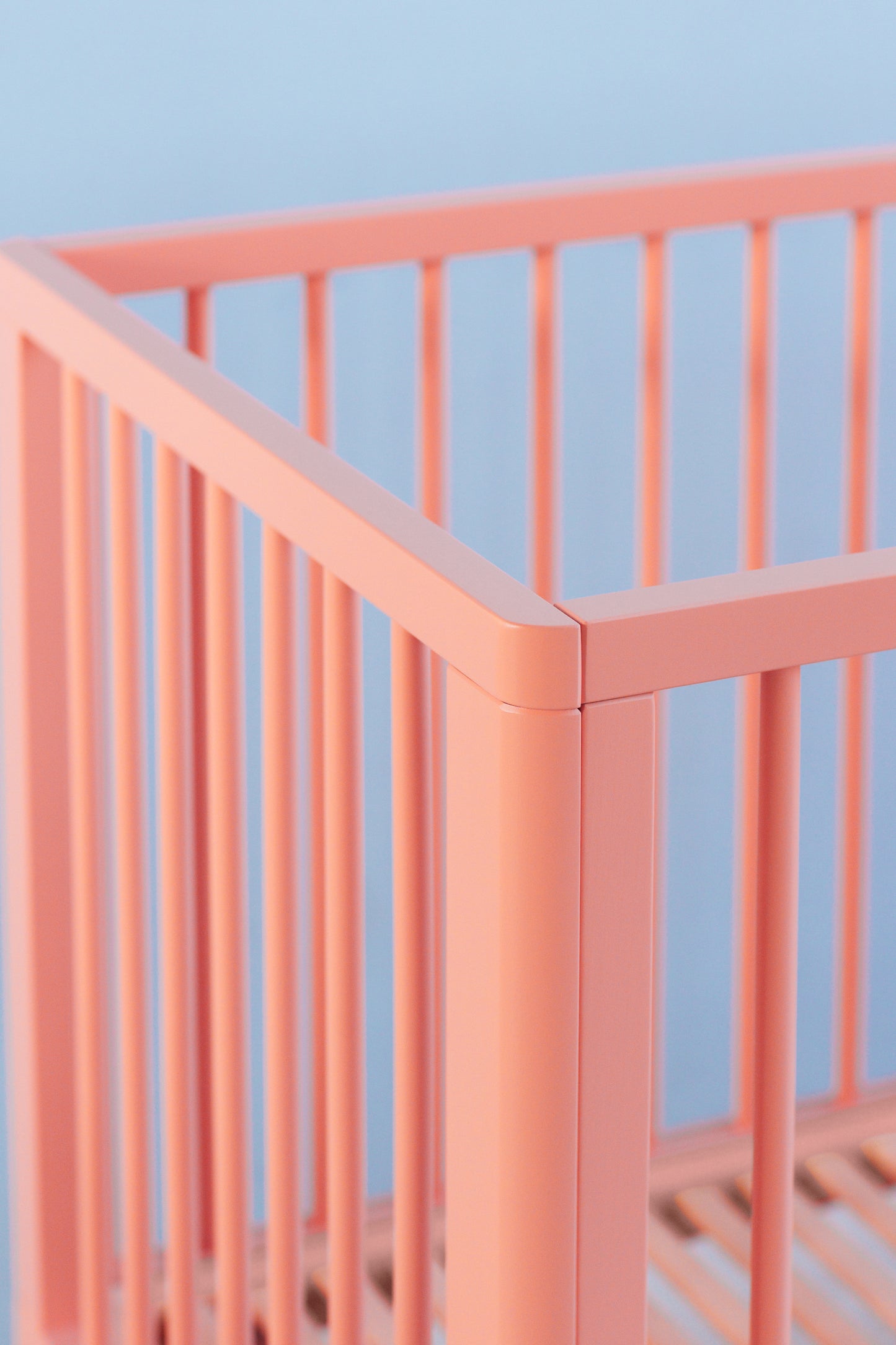 Lettino con le sbarre Nox Cot - Rosa - Apple Pie