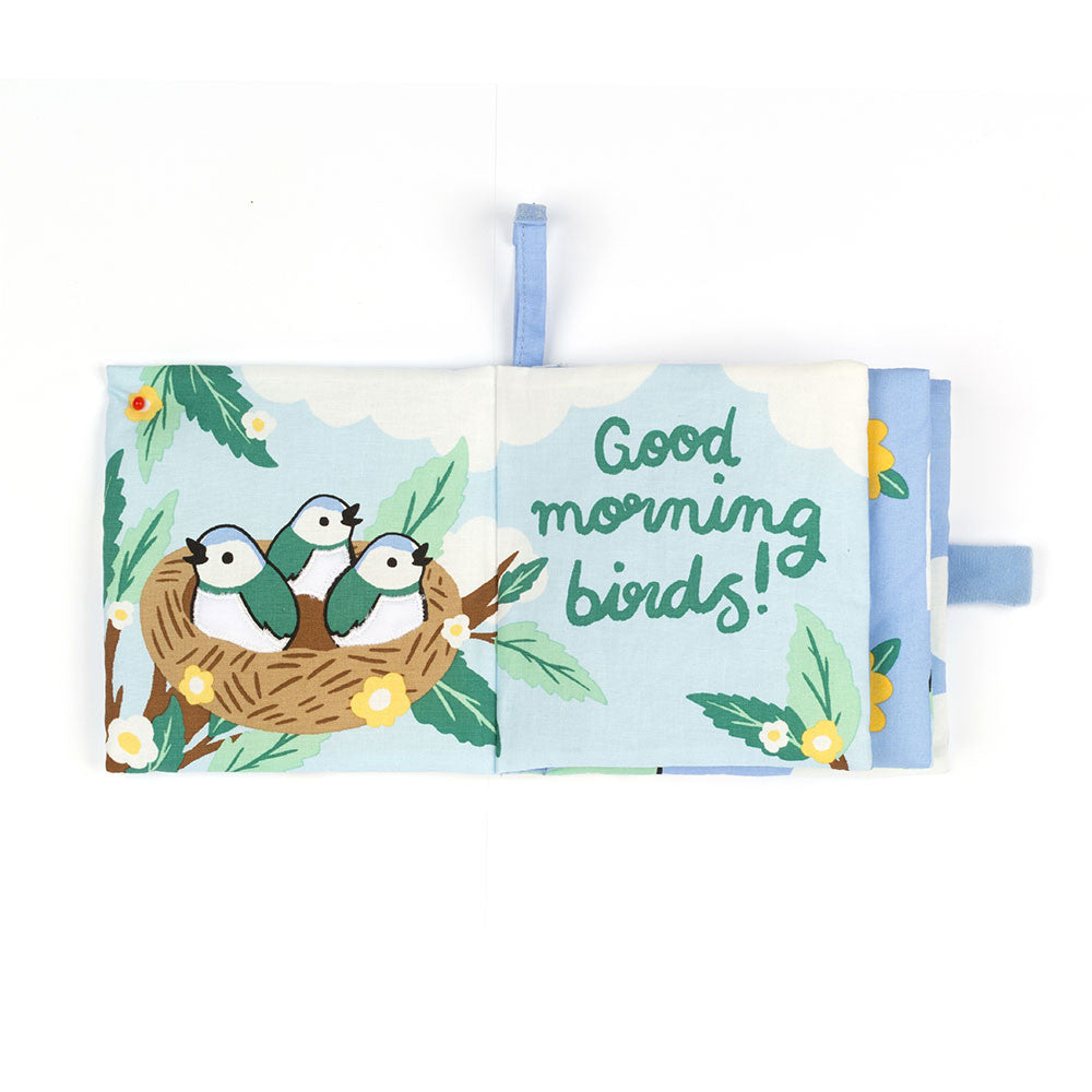 Jellycat Libro di stoffa "Hello Sun" - Apple Pie