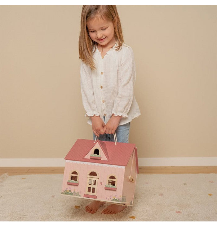 Little Dutch Casa delle Bambole portatile in legno - Apple Pie