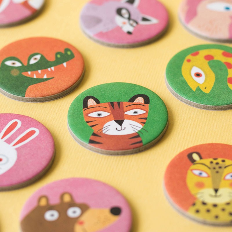Gioco Educativo Bambini Londji Habitats Lotto – Animali del Mondo (3+ Anni)