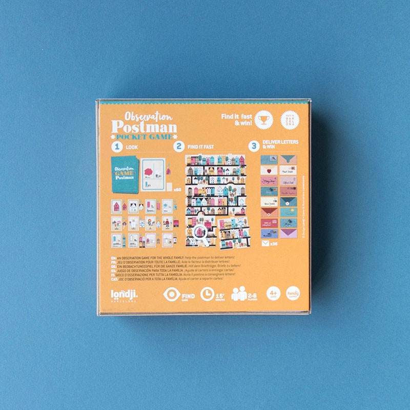 Londji Gioco di società tascabile - Il Postino - Apple Pie