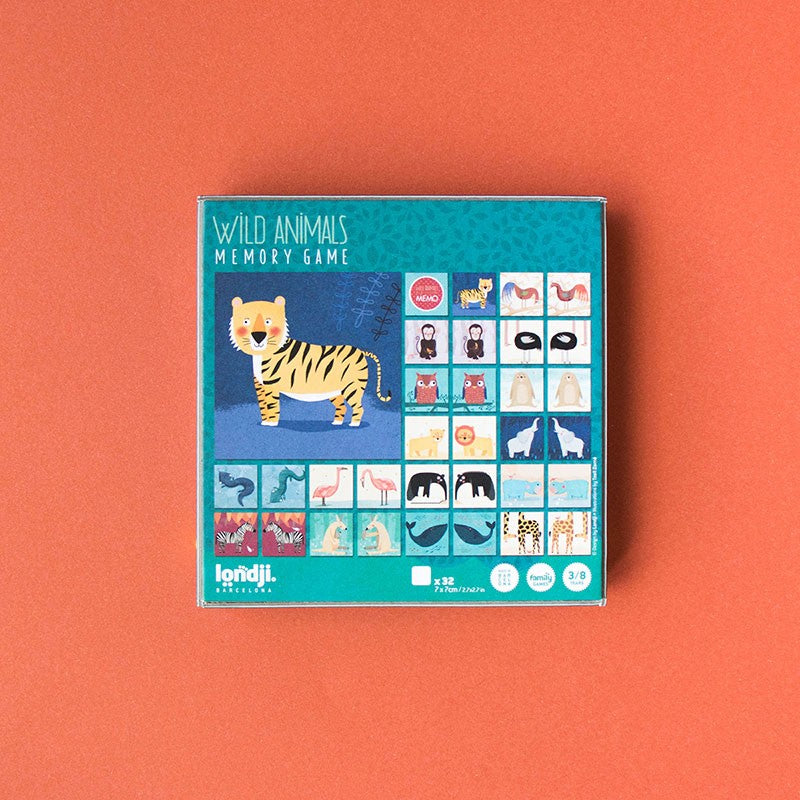 Londji Gioco Memory Animali Selvaggi - Apple Pie