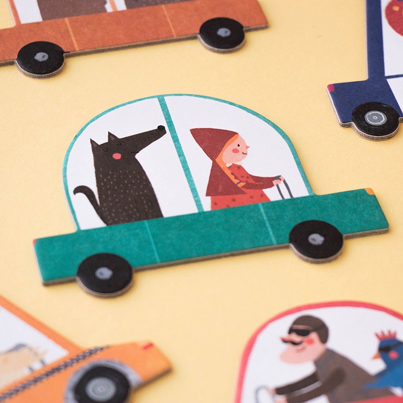 Londji – Puzzle Pista e Macchinine Beep Beep! – Puzzle 48 pezzi 3/6 anni