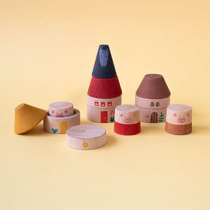 Londji Gioco in legno I Tre Porcellini - Apple Pie