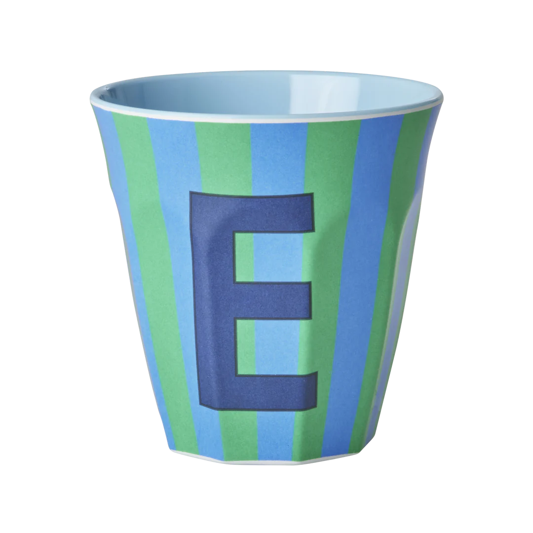 RICE Bicchiere in melamina righe bluish - E – Apple Pie, image size:1080x1080