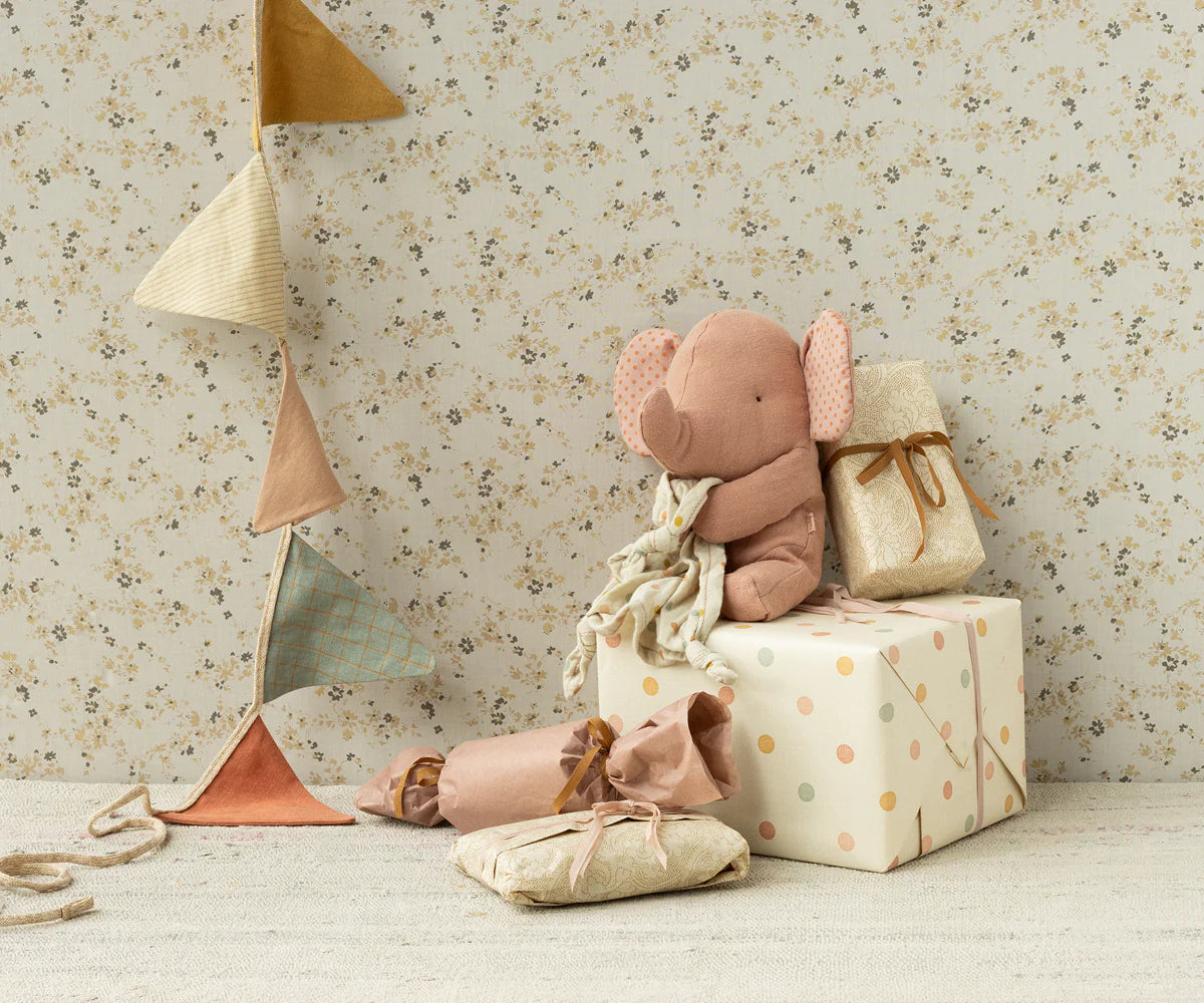 Maileg Carillon Lullaby Friends - Elefante - Rosa Antico - Apple Pie