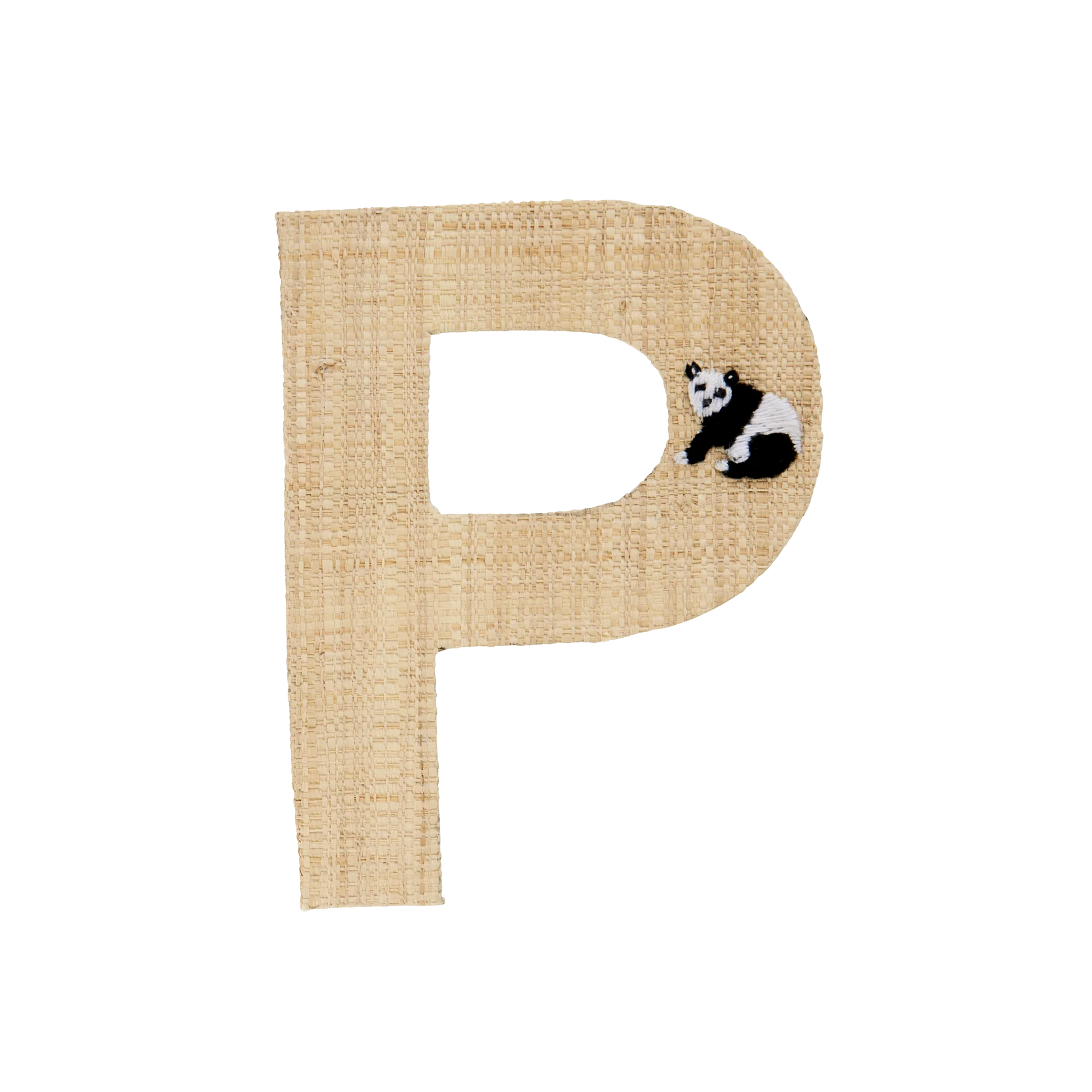 Lettera decorativa Rice in rafia – Macchine e Animali (SALDI -50%) - Apple Pie
