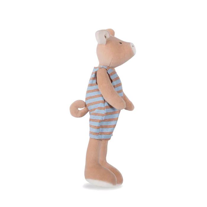 Moulin Roty – Peluche Philémon il Maialino 35 cm – La Grande Famille