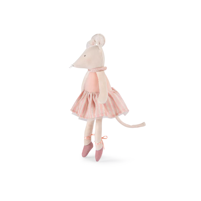Moulin Roty La Petite École de Danse – Peluche Topolina Anna Rosa 35 cm