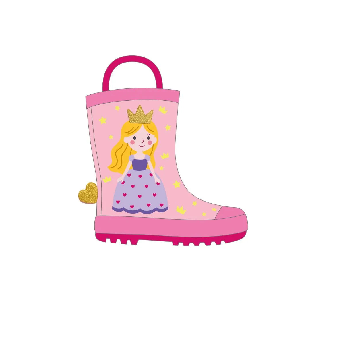 Stivaletti Antipioggia Mr Tiggle Rain Boot "PRINCESS" Impermeabili per Bambini
