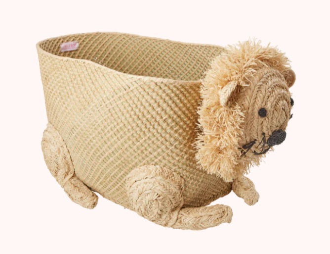 Rice Cesto Leone in Rafia - Apple Pie