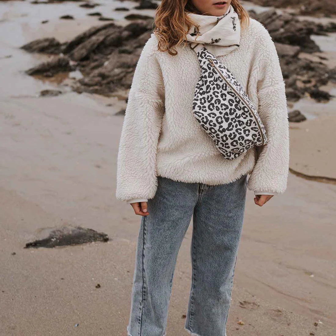 Rose in April Marsupio Graou Greige - Animalier - Apple Pie