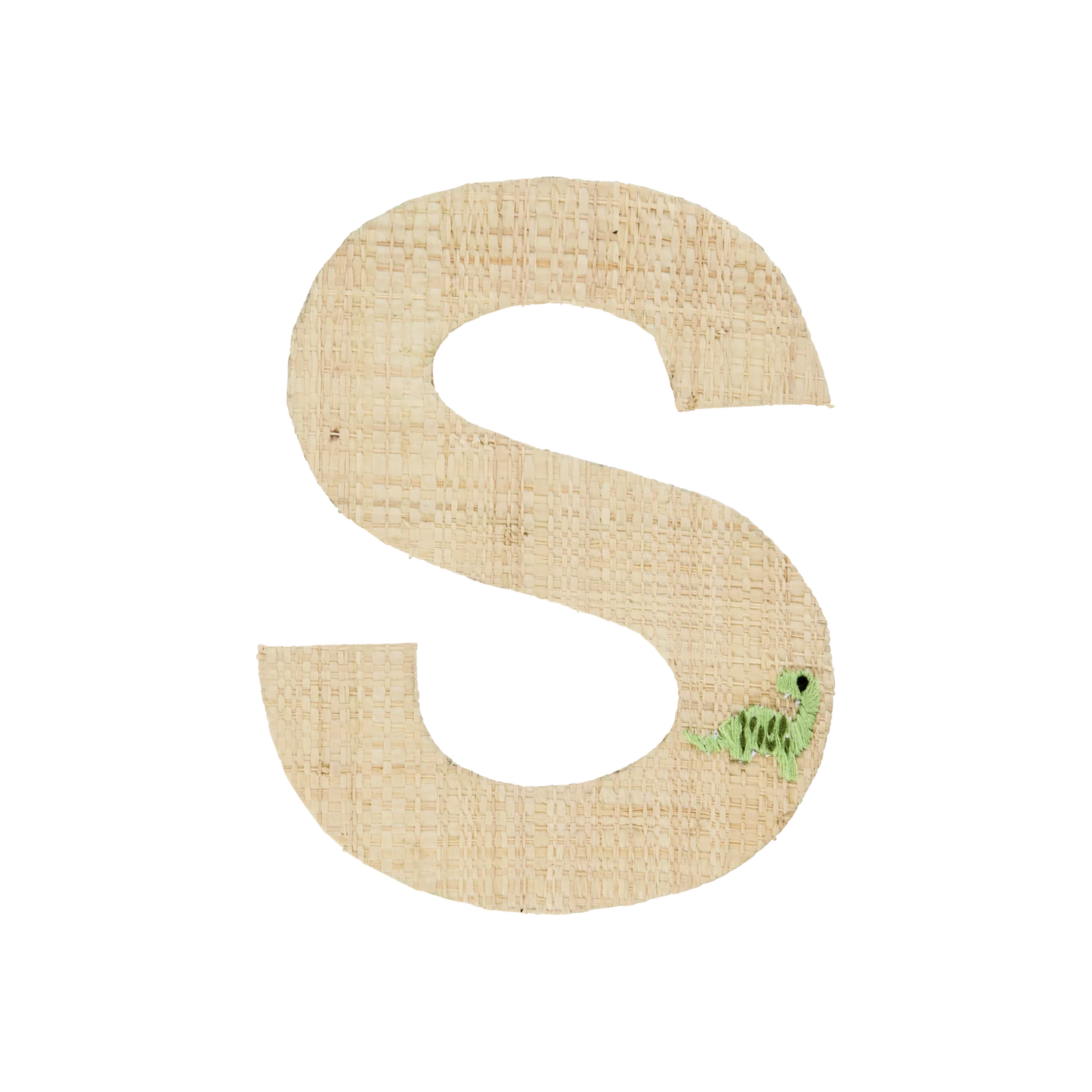 Lettera decorativa Rice in rafia – Macchine e Animali (SALDI -50%) - Apple Pie