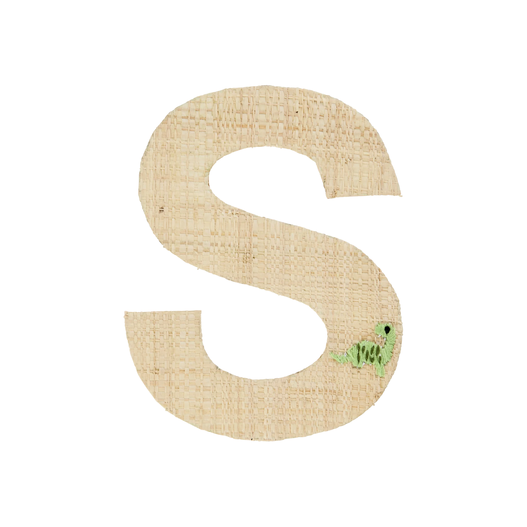 Lettera decorativa Rice in rafia – Macchine e Animali (SALDI -50%) - Apple Pie