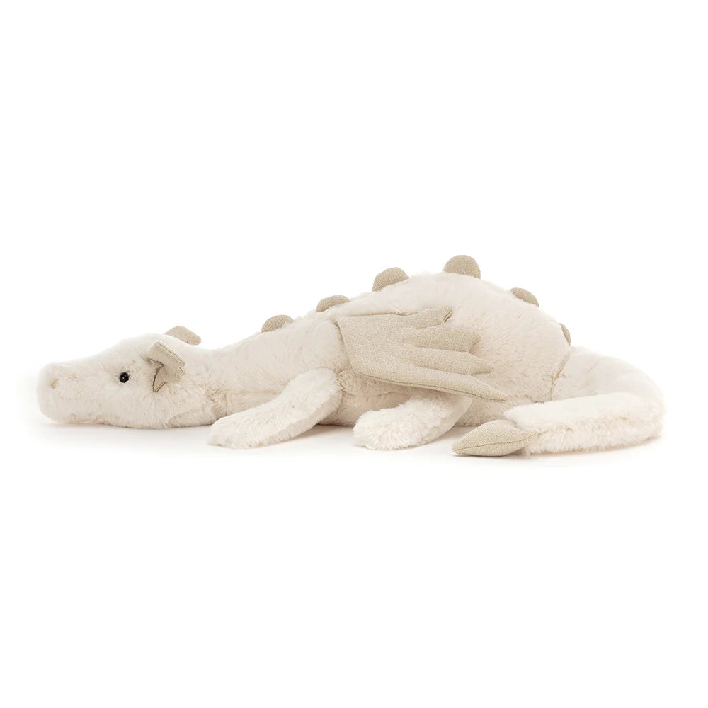 Peluche Snow Dragon Medio - Volare nella magia! - Apple Pie