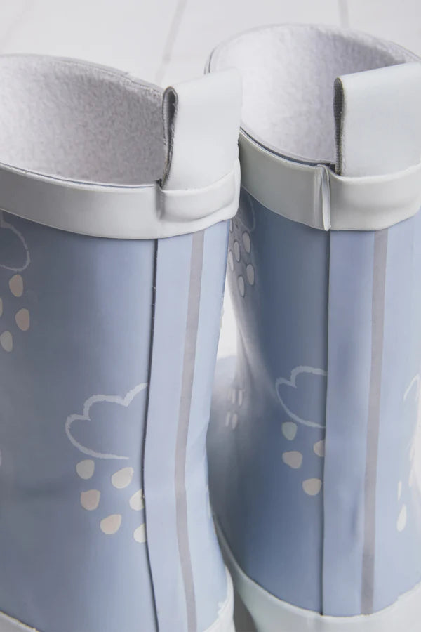 Stivali della Pioggia cambia colore - Azzurro - Apple Pie