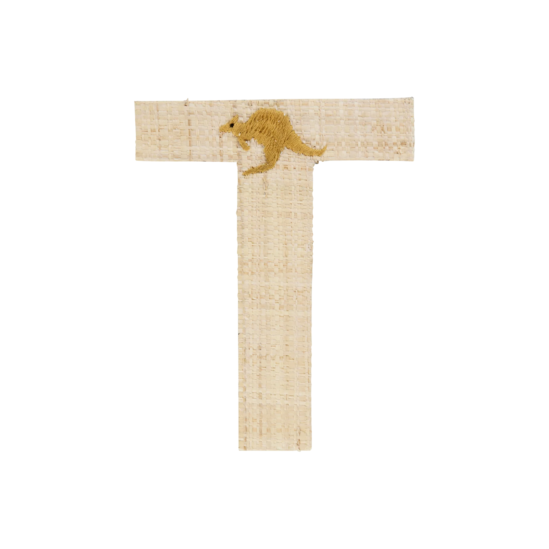 Lettera decorativa Rice in rafia – Macchine e Animali (SALDI -50%) - Apple Pie