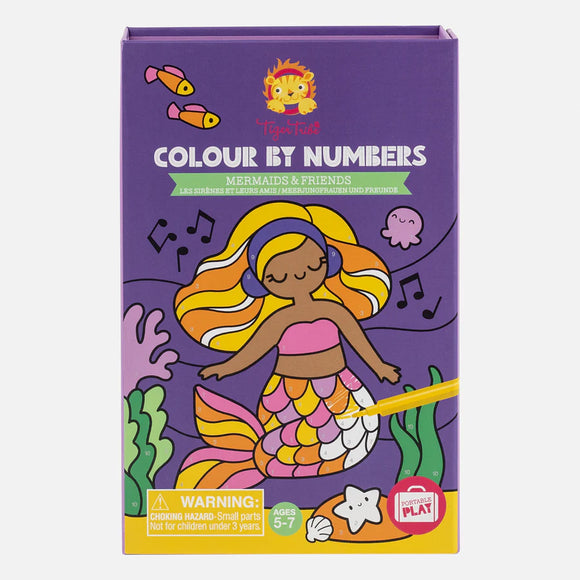 Colora con i Numeri - Mermaids & Friends - Apple Pie