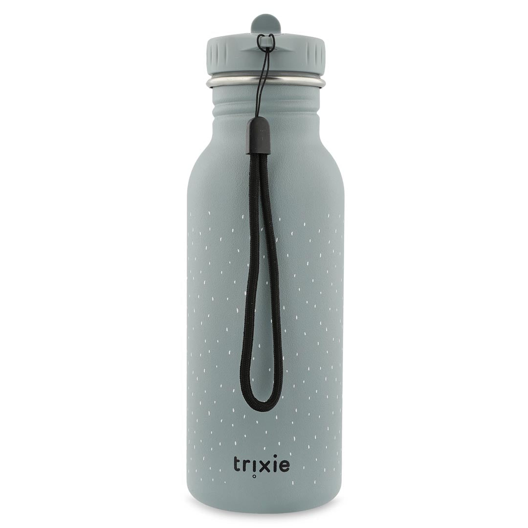 borraccia Trixie Mr. Squalo da 500 ml con tappo e maniglia per bambini