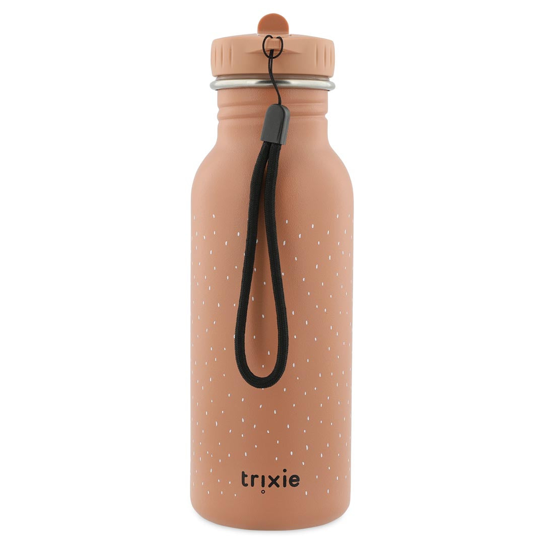 Retro della borraccia Trixie Mrs. Gatto per bambini con cordino e tappo ergonomico