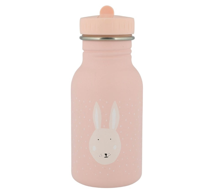 Vista frontale della borraccia Trixie Mrs. Rabbit da 350ml per bambini
