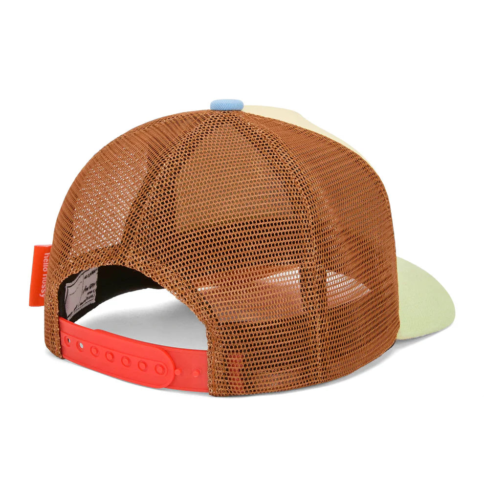 Cappellino Bambino Hello Hossy Rolling Pony – Trucker con Patch Ricamata Regolabile