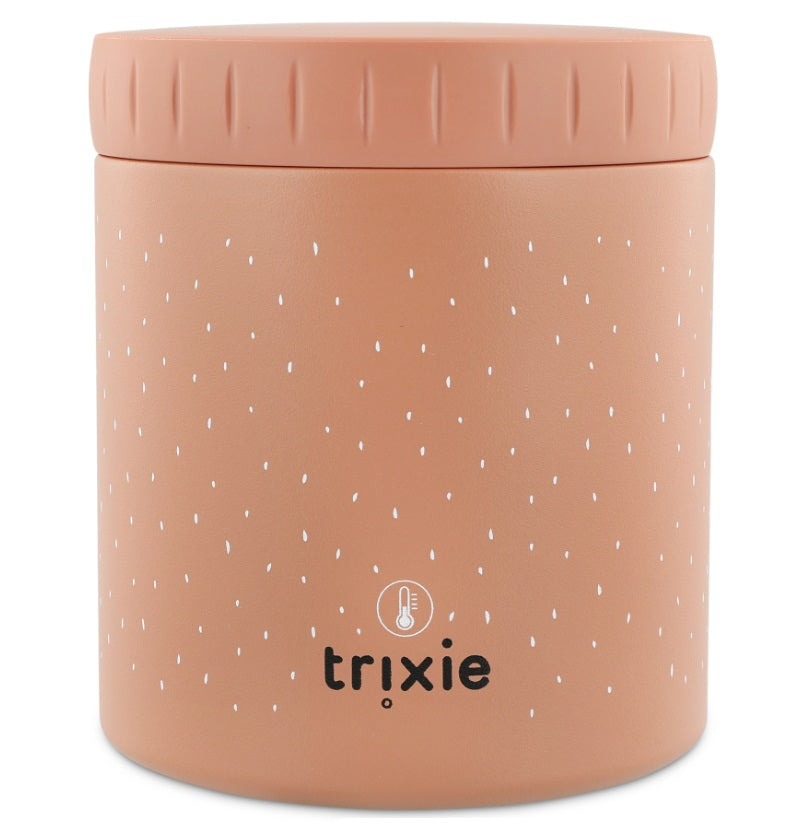 Contenitore porta pappa Mr. Cat in acciaio inox – vista posteriore