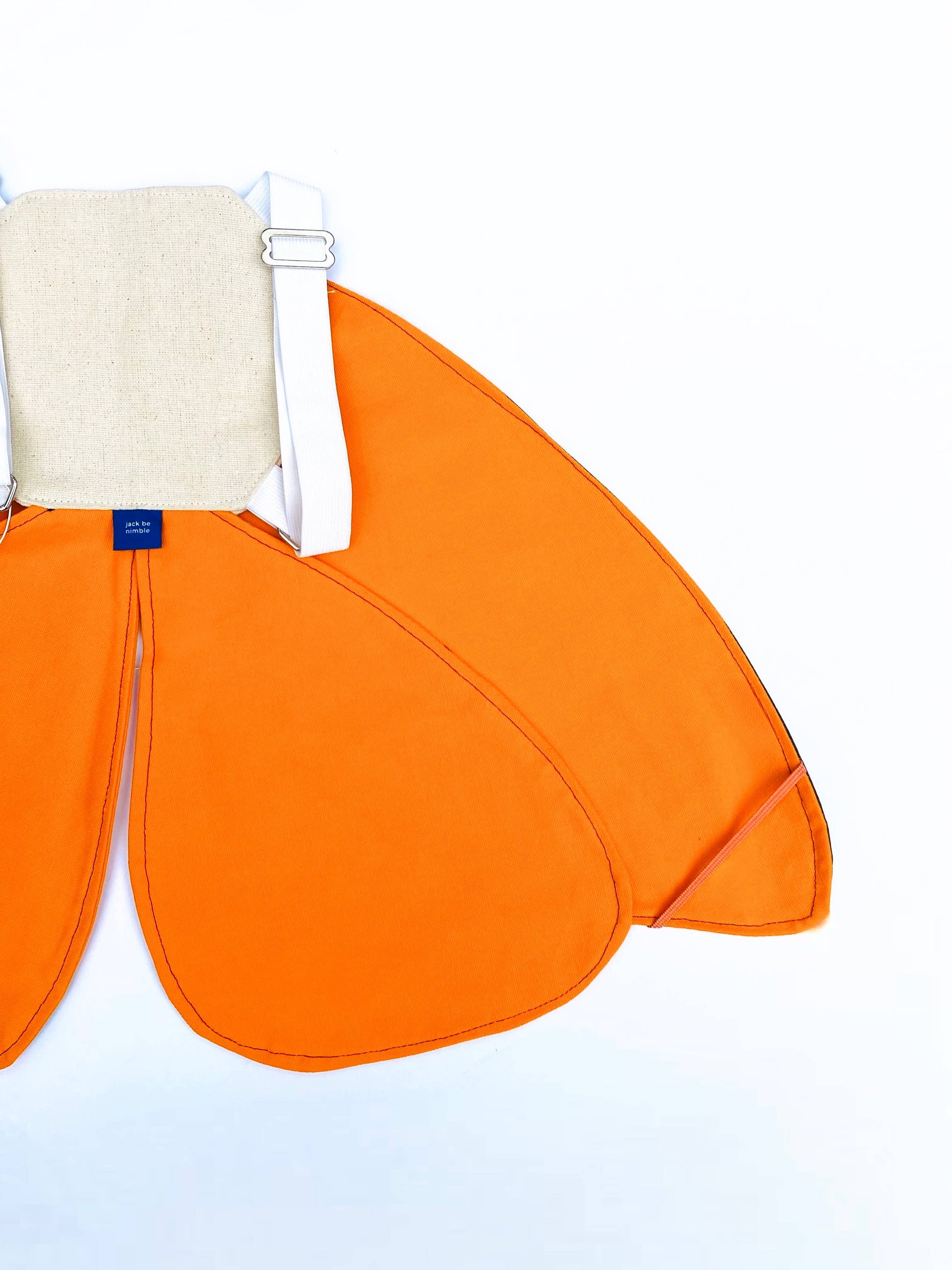 Orange Monarch Butterfly Costume Wings - Apple Pie