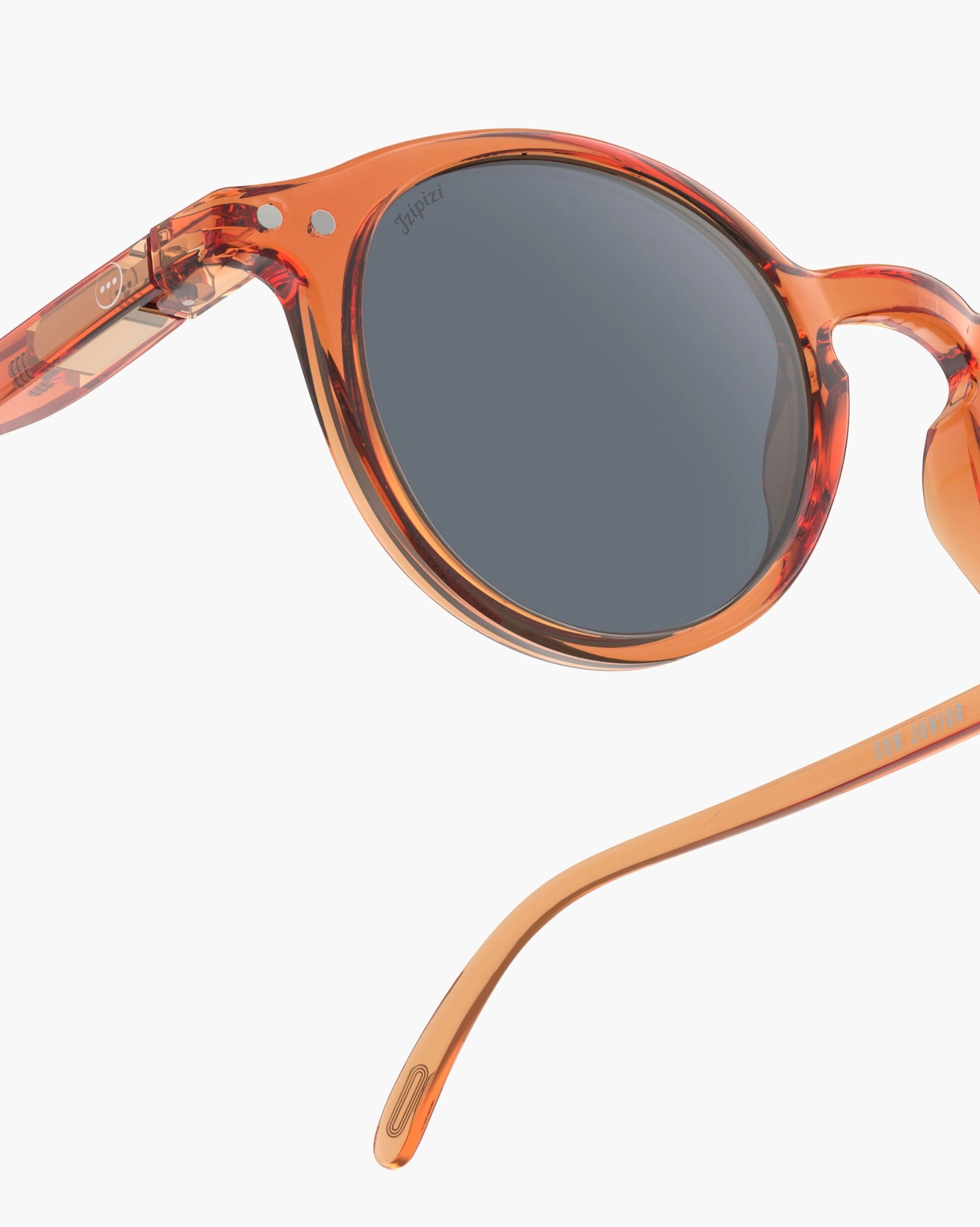Izipizi Occhiali da Sole Junior Sun 5-10 anni Modello #D Bio! - Orange Smash - Apple Pie