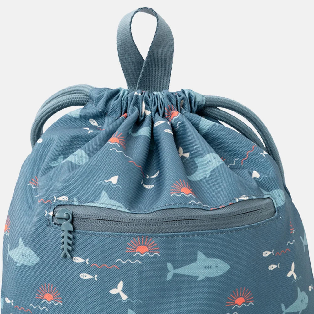 Fresk sacca zaino Shark impermeabile in PET riciclato