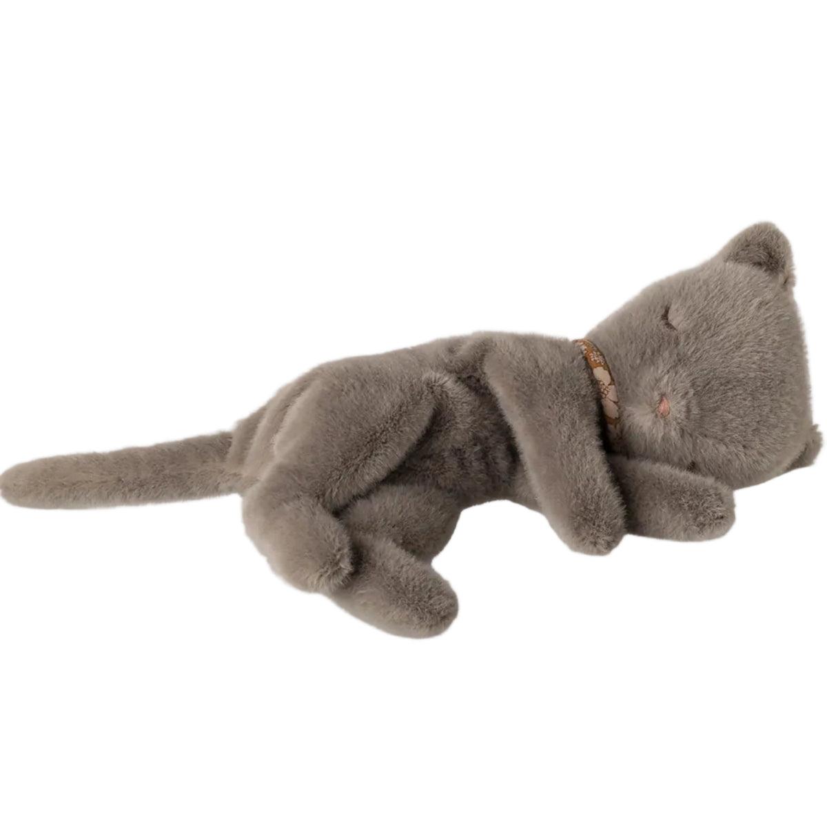 Maileg Gattino Dormiente – Peluche Piccolo Grigio