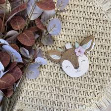 Decorazione cameretta personalizzabile Little Dutch cerbiatto