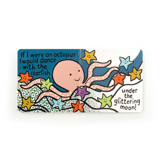 Libro Jellycat If I Were an Octopus con copertina morbida e pagine tattili per neonati