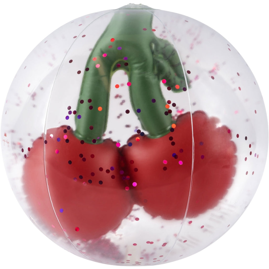 Pallone da Spiaggia Konges Sløjd – Ciliegie e Glitter - Apple Pie
