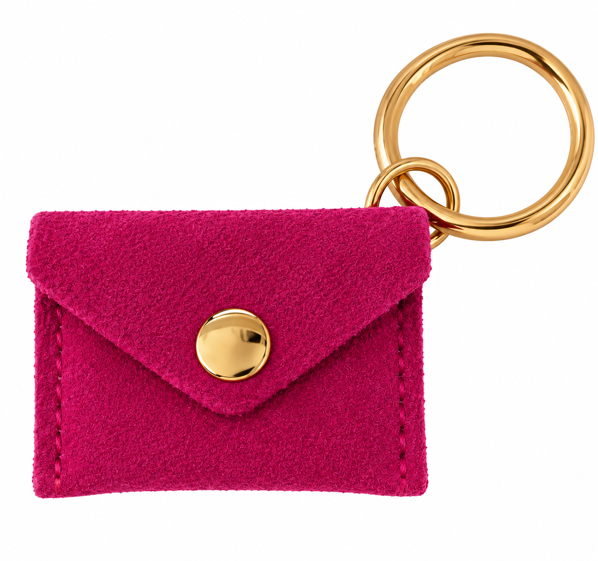 Les Cleias Portachiavi Mini Portamonete in Pelle – Mini Enveloppe