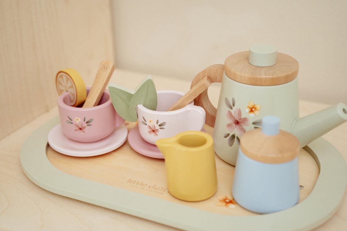 Little Dutch – Tea set in Legno