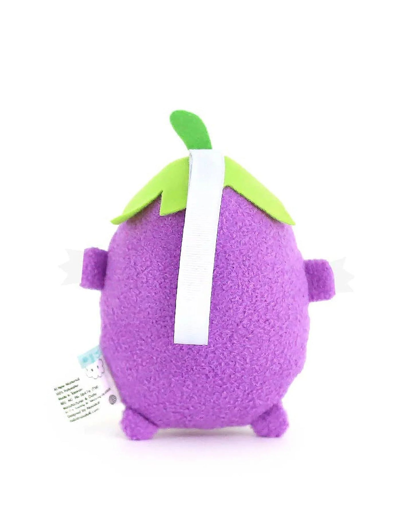 Noodoll Ricebaba Mini – Peluche Melanzana con Velcro