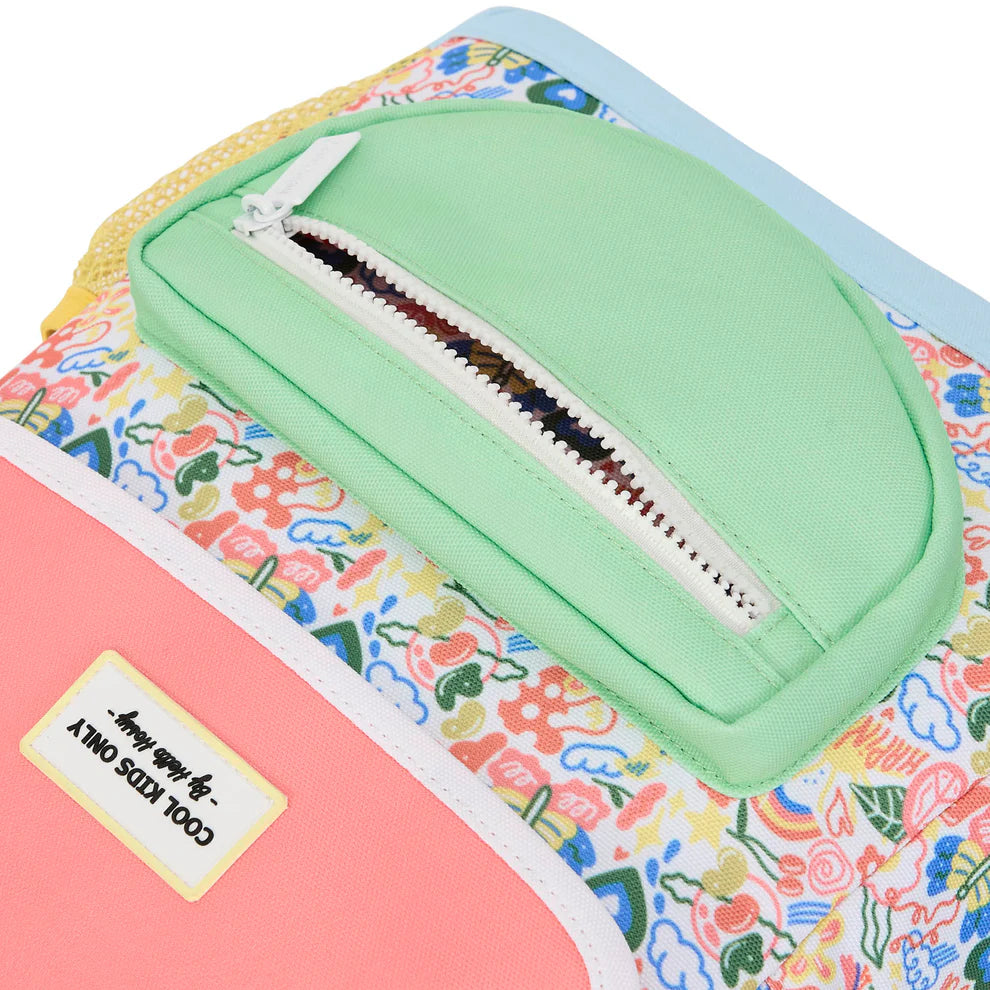 Zaino Hello Hossy Happiness – 2 Misure (2–5 anni e 6+ anni) | Colorato, Pratico, Sostenibile
