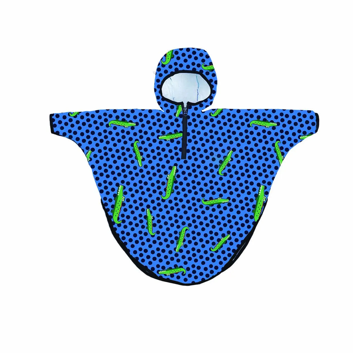 Mantella antipioggia bambini Mr Tiggle fantasia coccodrilli e pois