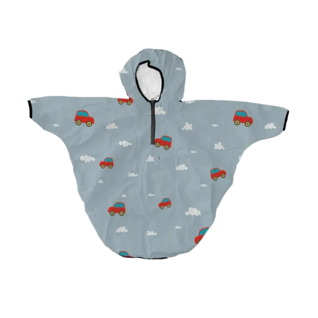 Mantella Pioggia Impermeabile Mr Tiggle "Rain Cape Red Car"