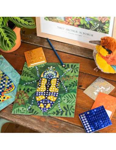 Cofanetto creativo mosaico Moulin Roty – Animali del mondo