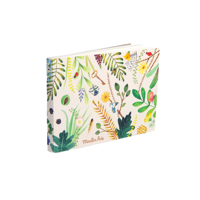 Carnet Moulin Roty con carta spessa 100% cotone per pittura