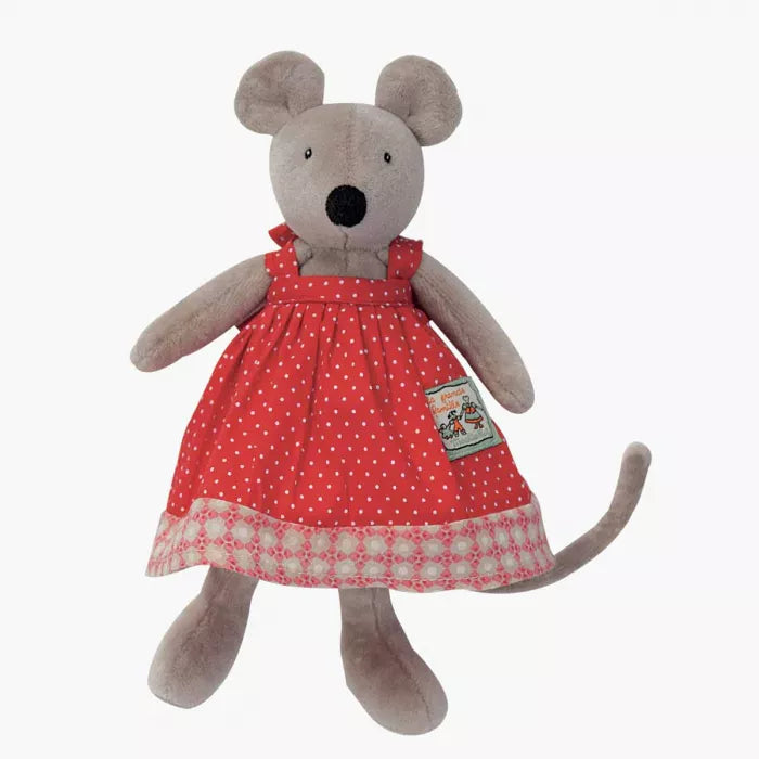 Moulin Roty Peluche Nini il Topolino 20 cm – La Grande Famille Les Tout-Petits