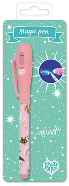 Penna magica Djeco Lucille con inchiostro invisibile e confezione colorata