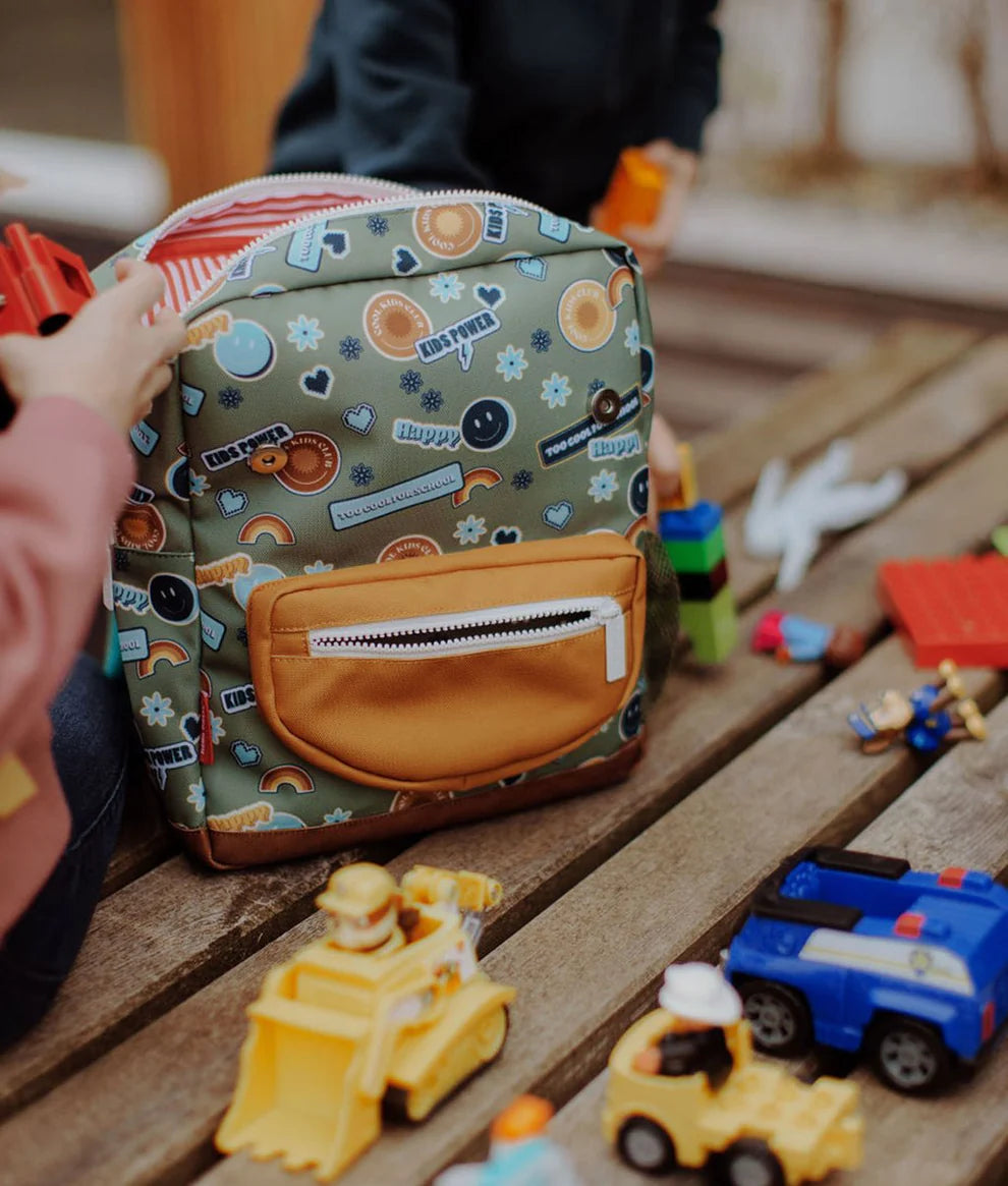 Zaino Hello Hossy Smiley – 2 Misure (2–5 anni e 6+ anni)