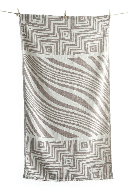 Telo Mare o pareo fantasia Falasarna Chocolate e crema di aelia anna