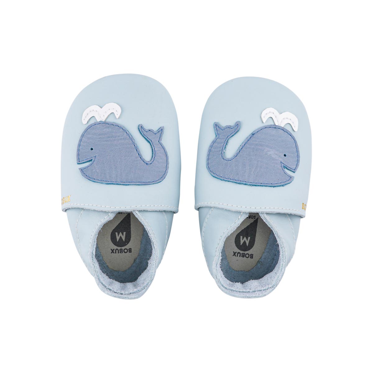 Babbucce Soft Sole - Balena - Apple Pie