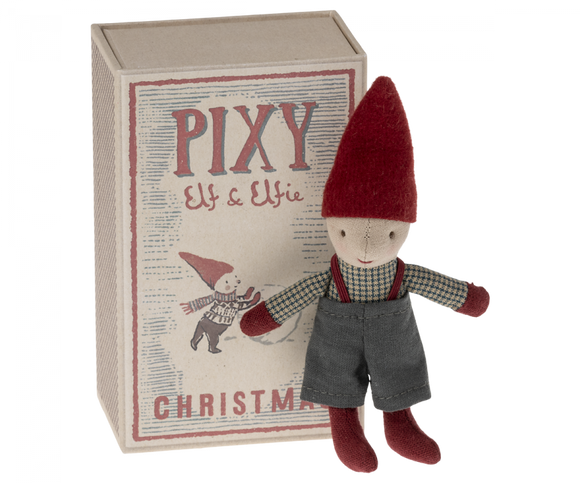 Elfo Pixy nella scatola di fiammiferi - Apple Pie