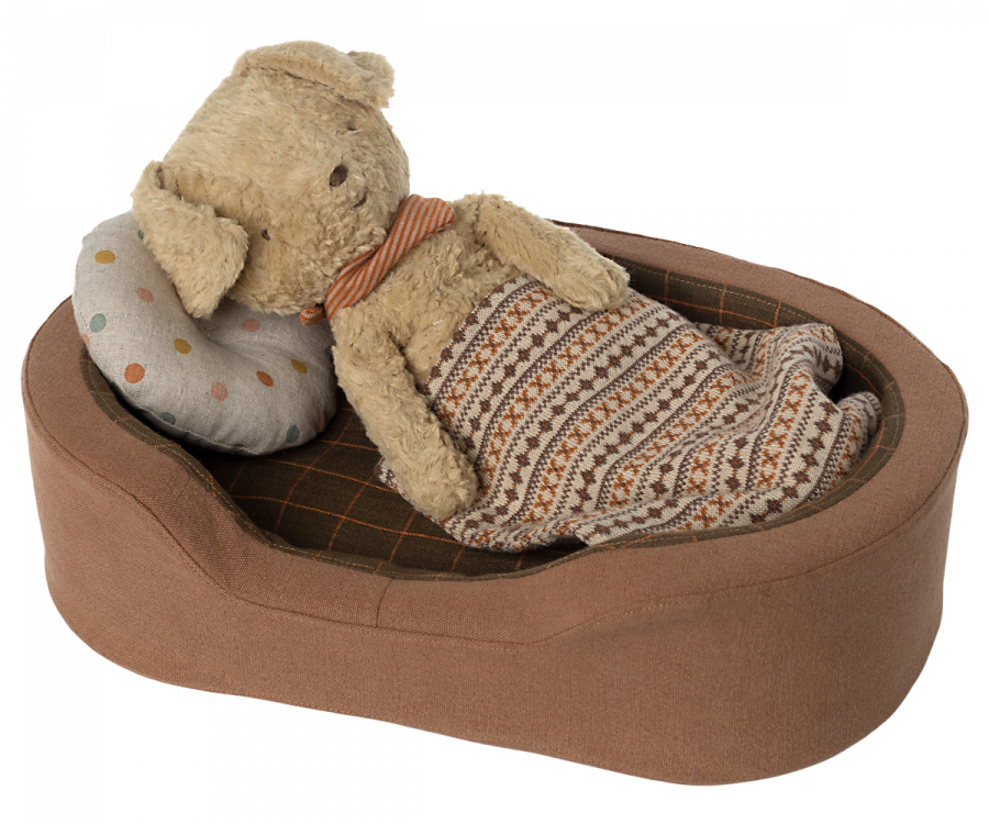 Cuccia Cagnolino Maileg - Cioccolato - Apple Pie