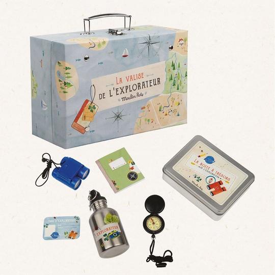 Moulin Roty Valigietta Esploratore Le Jardin - Apple Pie